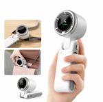 Turbo Rechargeable Fan 1800mAh Battery Portable Mini USB Fan for Home Office Travel